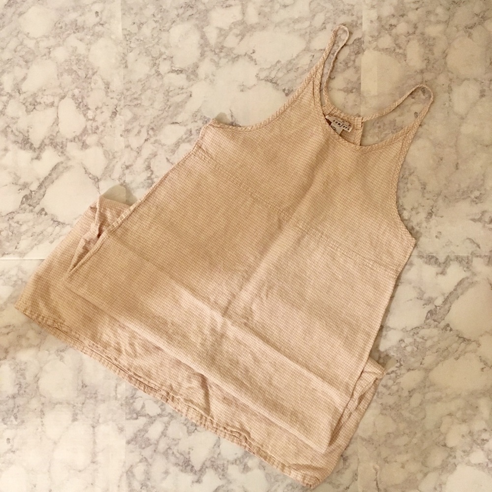 SALE!!! Linen tank dress